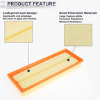 Car Engine Air Filter for Mercedes-Benz E350 (2006–2009) No.1120940604/1120940004