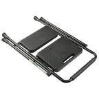 2-Step Folding Ladder Stool with Wide Anti-Slip Pedal for Home Use