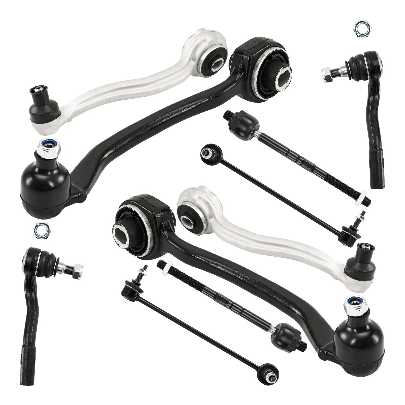 Front Control Arms Tierods Sway Bar for Mercedes-Benz C32 CLK (2003–2005)