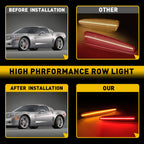 Set of 4 Smoked LED Side Marker Lights for Chevy Corvette C6 (2005–2013)