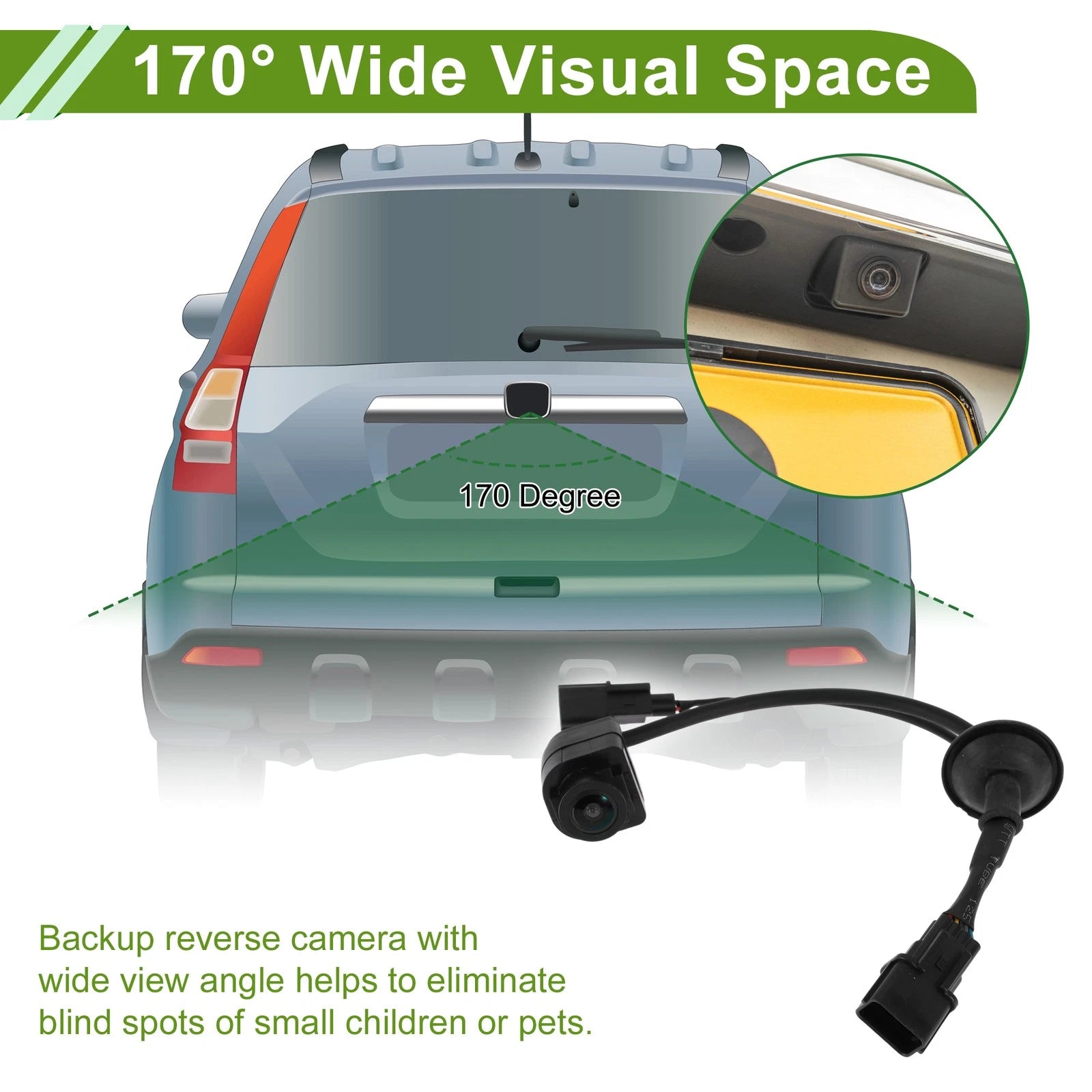 Rear View Backup Camera for Hyundai Ioniq (2016–2021) No. 95760G2500
