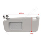 Left Driver Side Sun Visor for Toyota RAV4 (2006–2009) Gray Color
