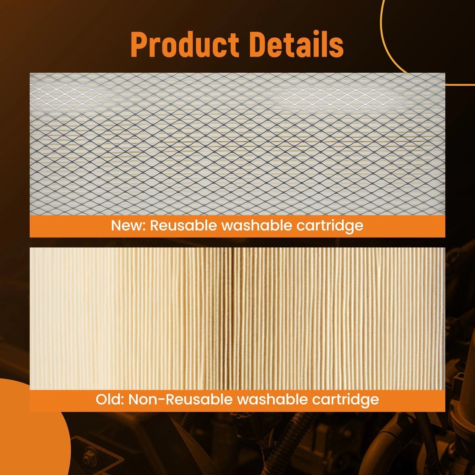 Air Filter for Kubota M100GXDTC M100XDTC (2000-2023)