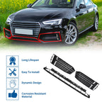 Front Lower Bumper Grille for Audi A4 B9 (2016–2018) Black Sport Style