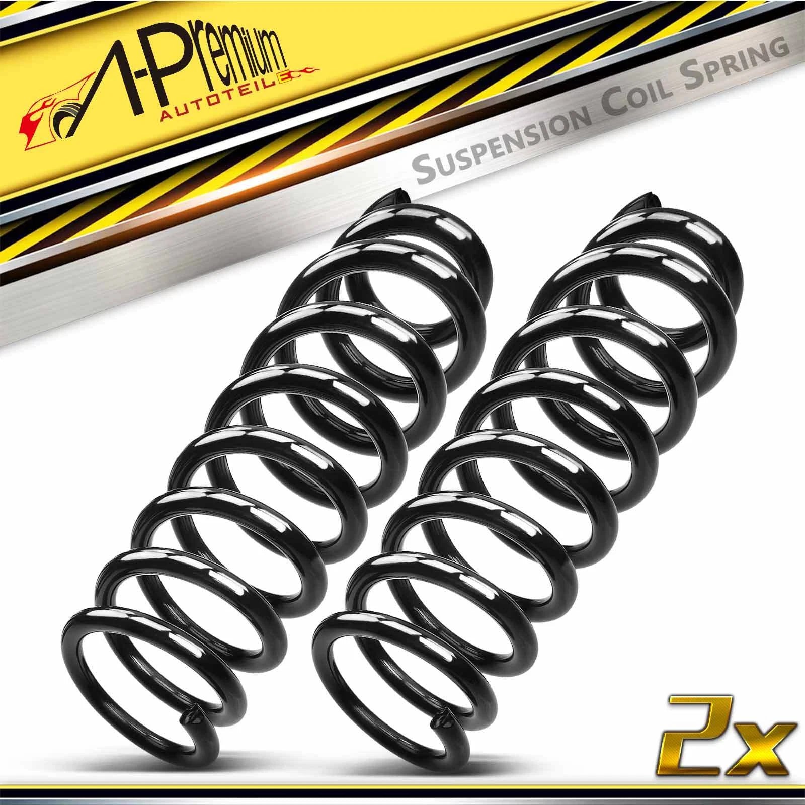 2X Front Coil Springs for GMC Envoy (2002–2008) Buick Rainier (2004–2007)