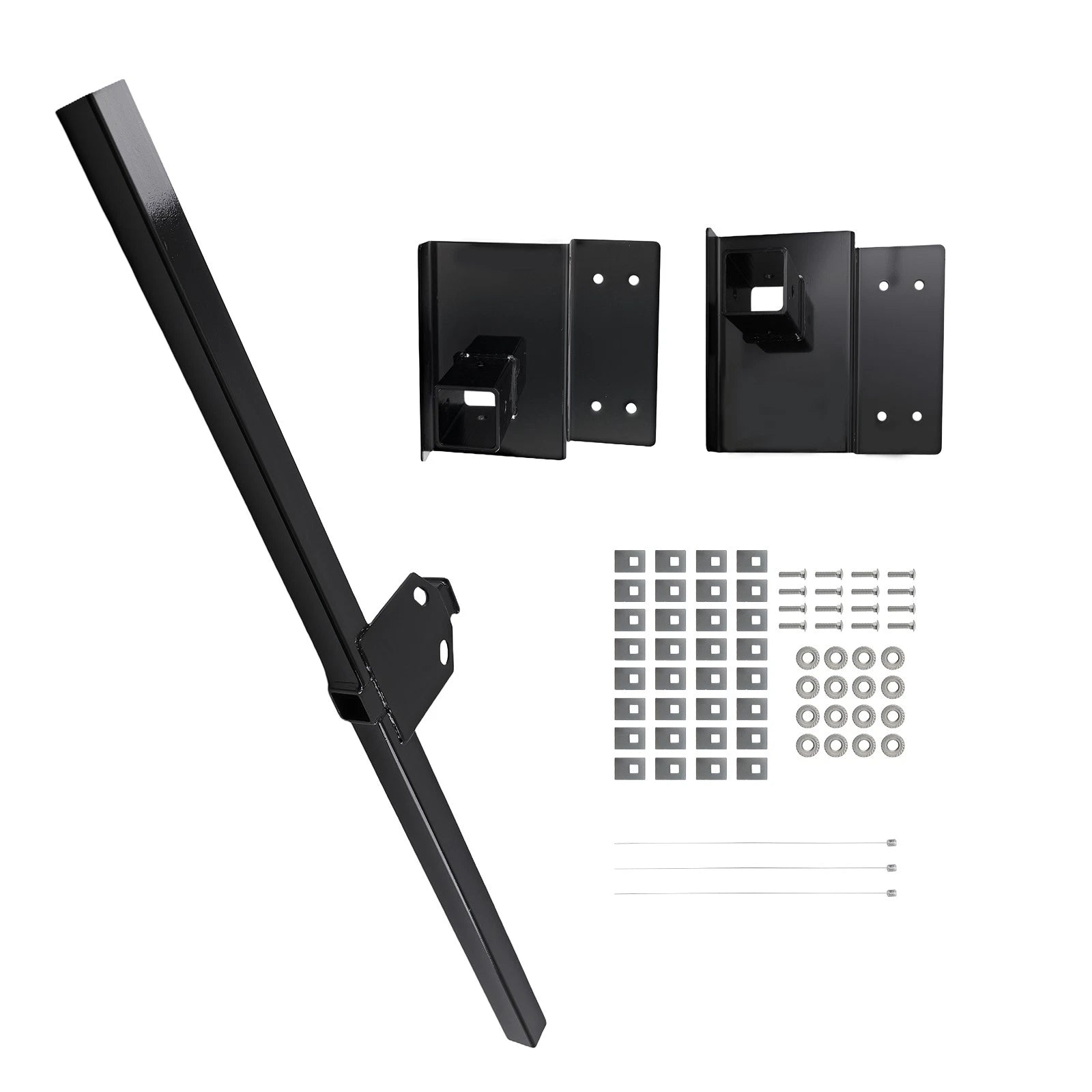 Adjustable Height Trailer Hitch 2in Class 3 for (3500lbs GTW)