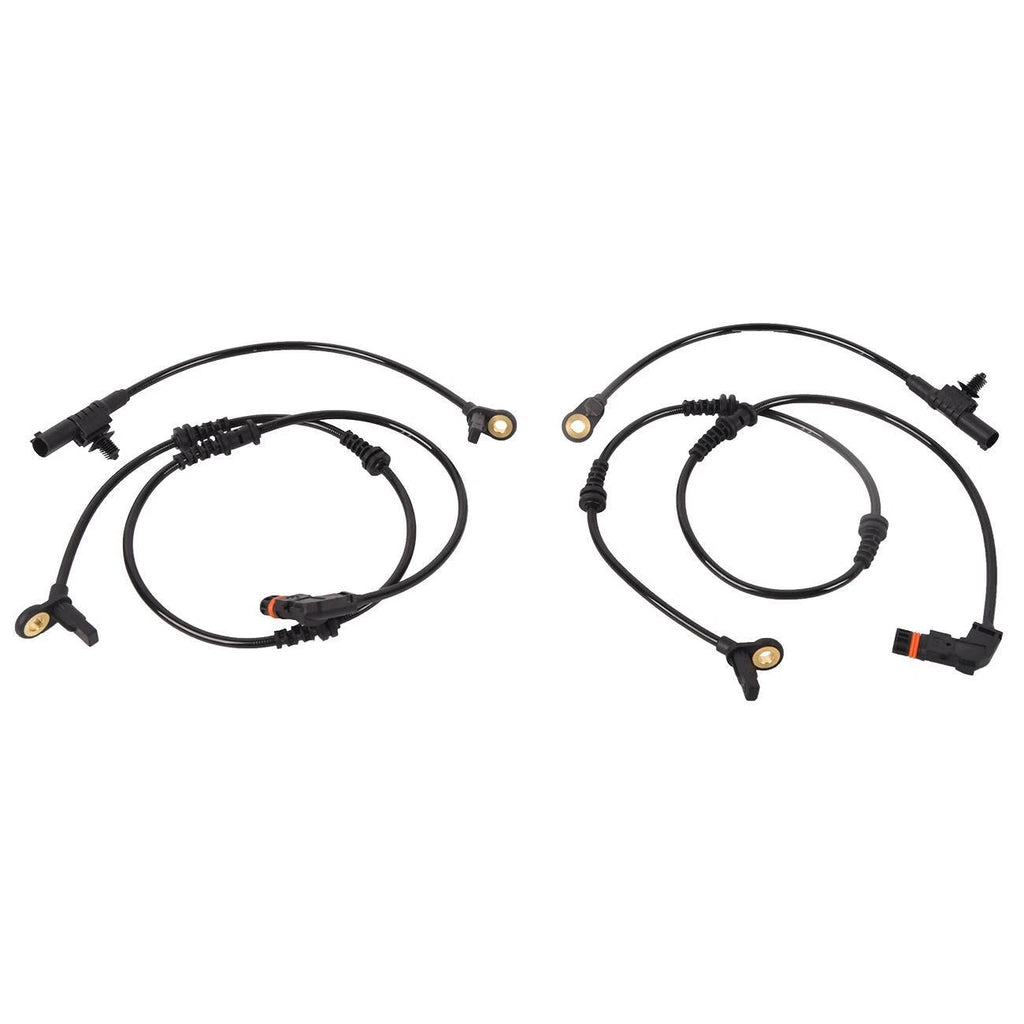 Set of 4 ABS Wheel Speed Sensors for Mercedes-Benz GL320 GL550 ML320 ML350 ML550