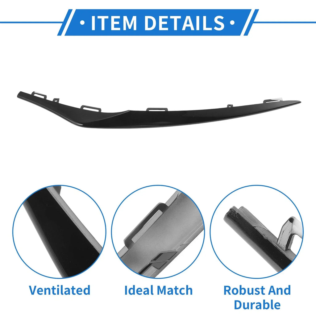 Front Left Bumper Grille Trim for Mercedes-Benz W117 CLA (2017-2019)