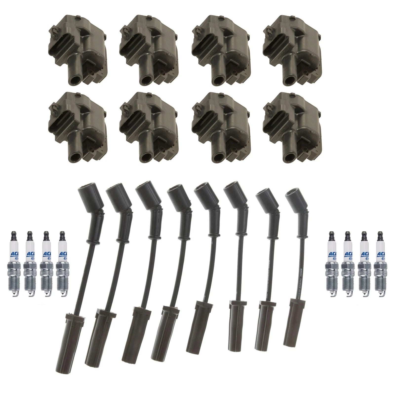 Ignition Wires & Coils Set for Chevy Corvette (1997–2002) - ACDelco