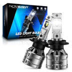 Set of 4 H7 H11 6000K LED Headlight Bulbs for Chevy Traverse (2013–2018)