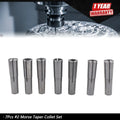 7-Piece Morse Taper Collet Set for Round Chuck (2MT)