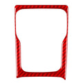Gear Shift Panel Cover Trim for Jeep Wrangler JL JLU Gladiator JT (2020–2024) Red