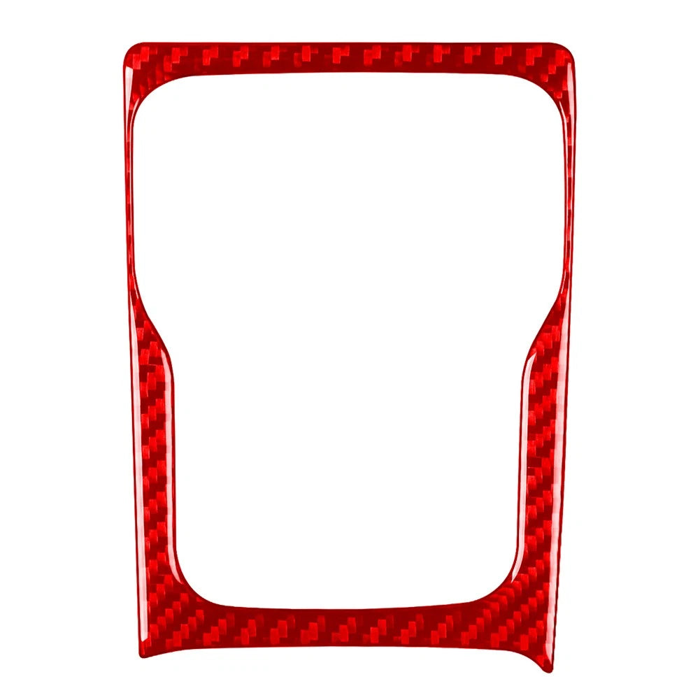 Gear Shift Panel Cover Trim for Jeep Wrangler JL JLU Gladiator JT (2020–2024) Red