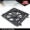 Radiator Cooling Fan Assembly for Jeep Wrangler JK (2007–2011)
