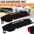 Black Dashboard Pad Dash Cover Mat Anti-Slip for Haval Jolion (2021–2022)