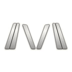 Chrome 6pc Pillar Covers Replacement for Hyundai Tucson (2004–2020)