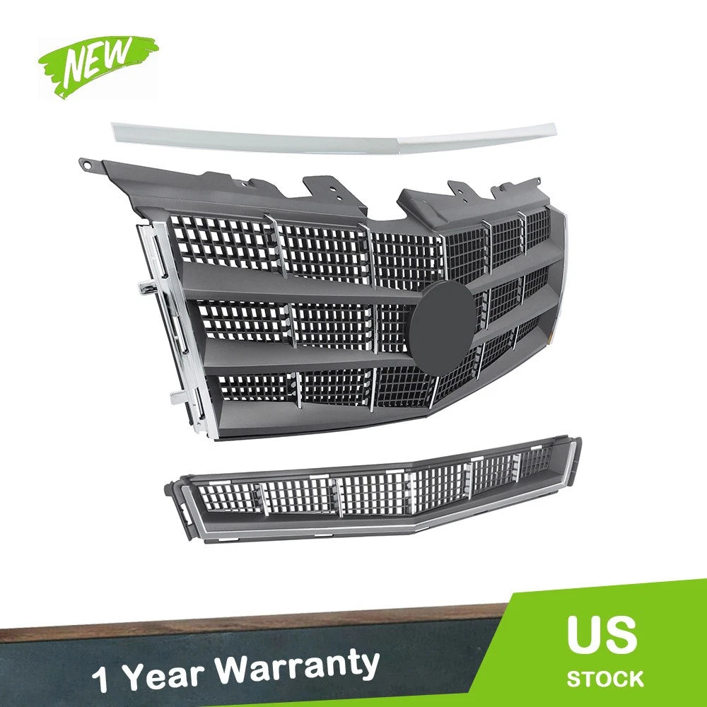 Front Upper & Lower Grille for Cadillac CTS (2008–2011)