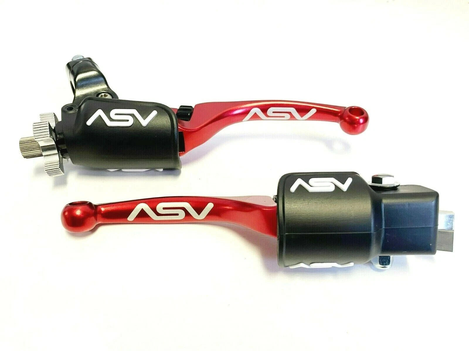 Pair of ASV F4 Front Brake Clutch Perch Levers for Raptor 350 (2006–2013)