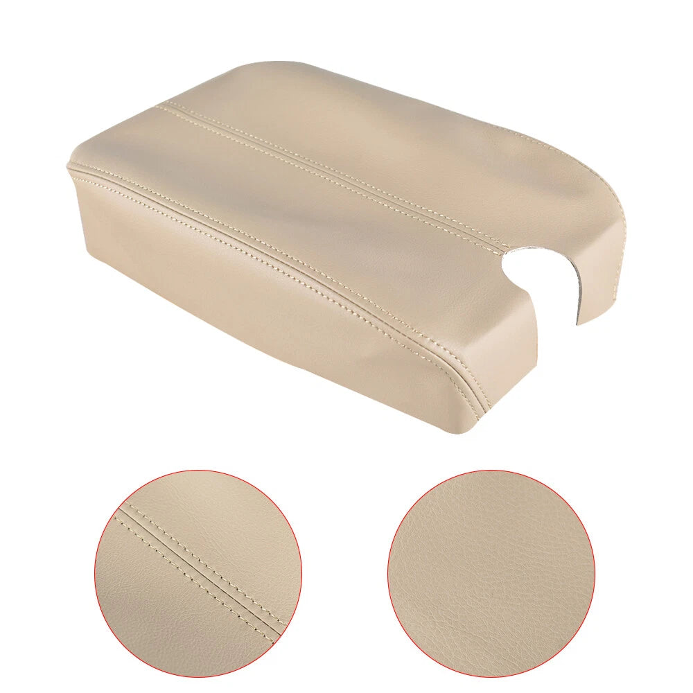 Beige Synthetic Leather Center Console Armrest for Honda Accord (2008–2012)