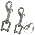 Stainless Steel Snap Hook Shackle for Marine Diving Activities