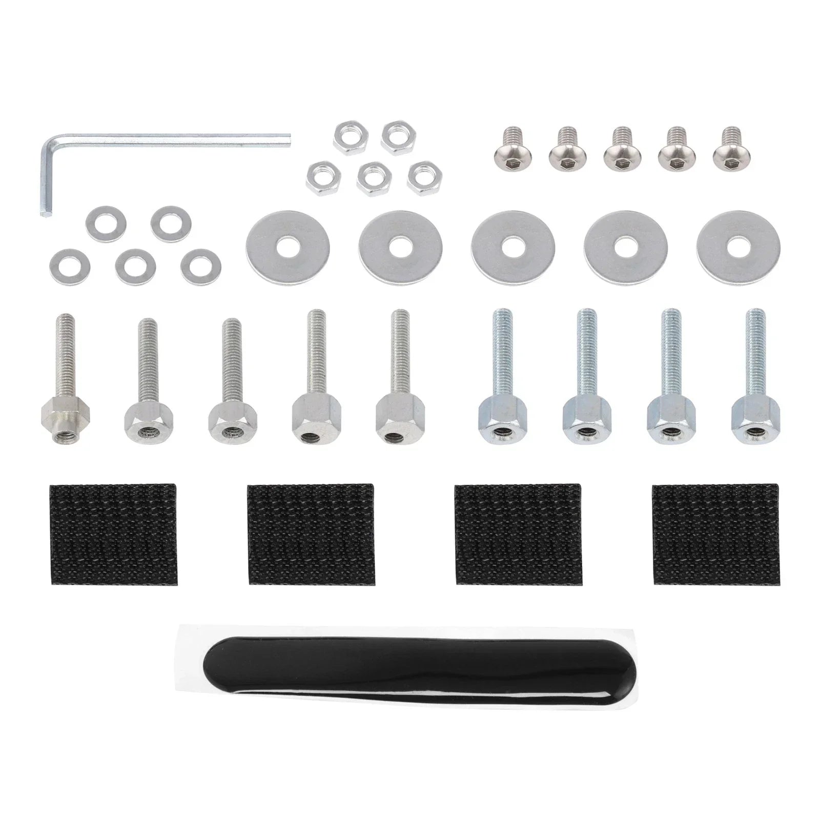 Chrome Windshield Windscreen Trim Kit for Harley Road Glide (2004-2013)
