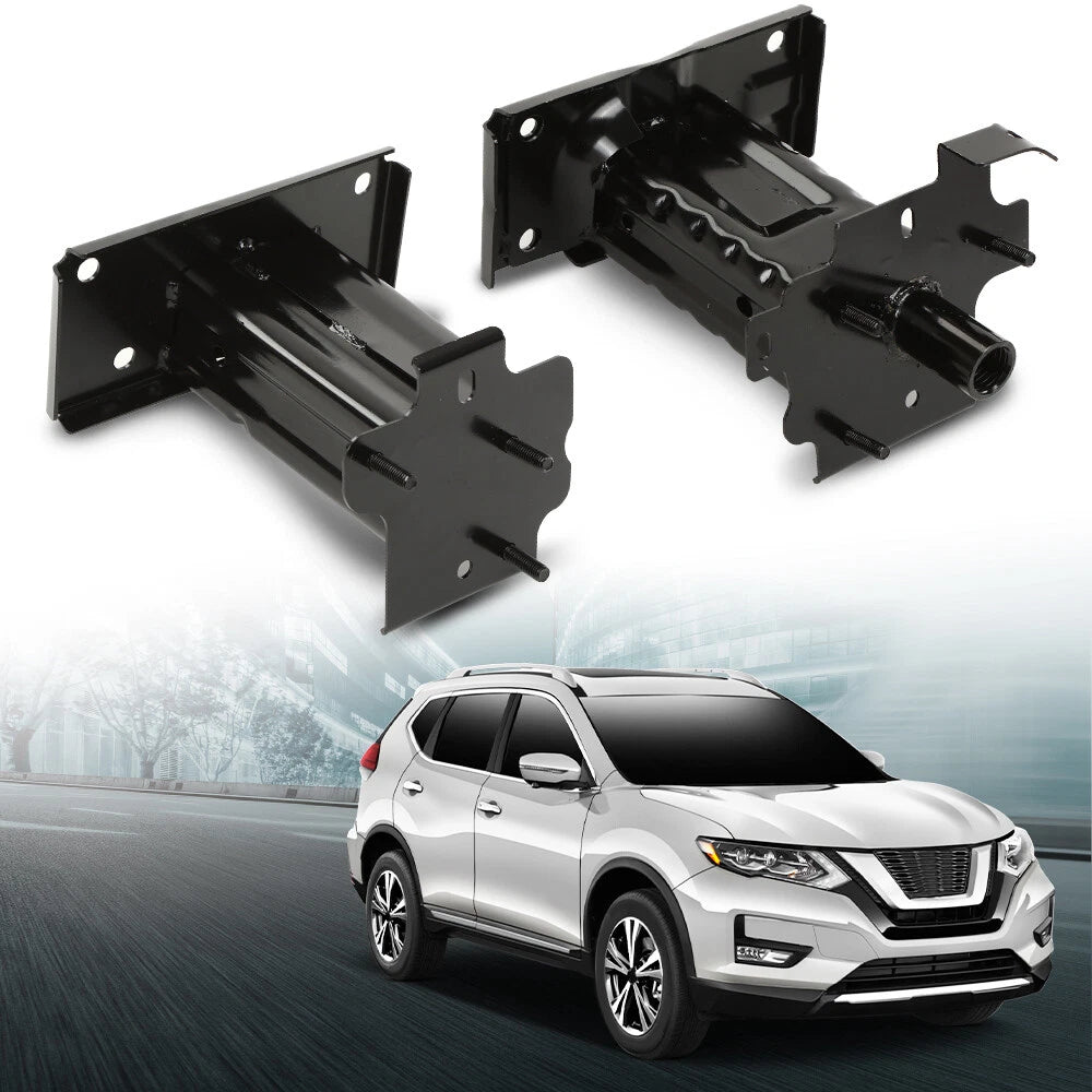 Set of 2 Front Bumper Mounting Brackets for Nissan Rogue (2014–2019)