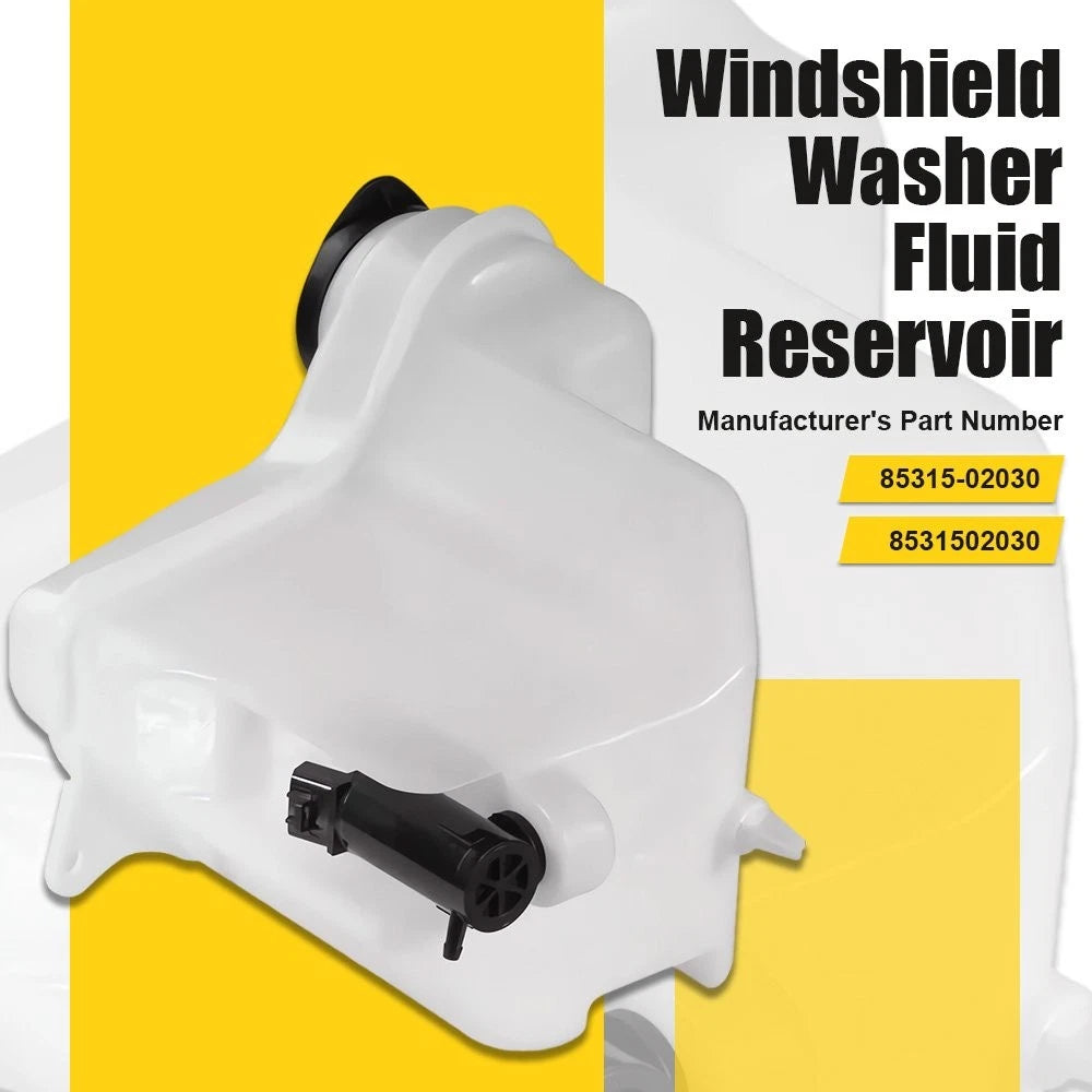 Windshield Washer Fluid Reservoir with Pump for Prizm Corolla (1998–2002)