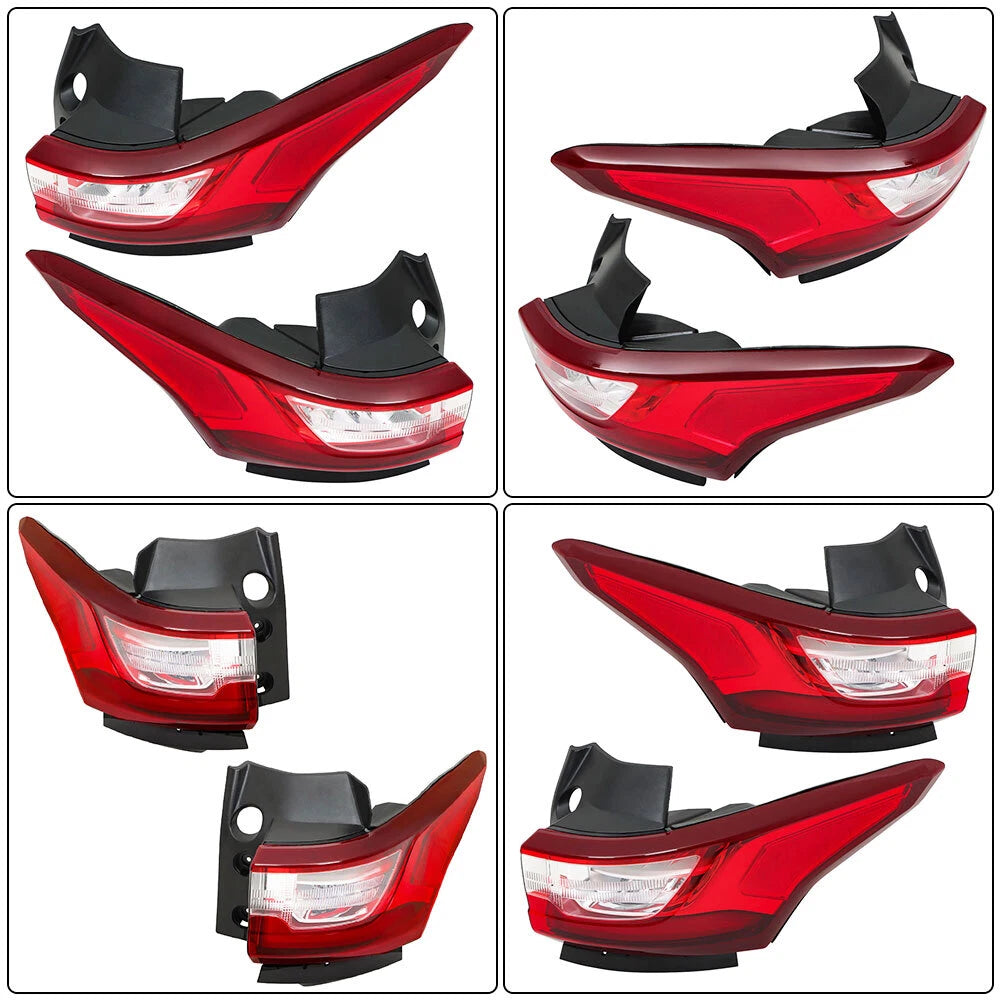 Set of 2 LED Tail Lights Assembly for Chevrolet Traverse (2018–2020)