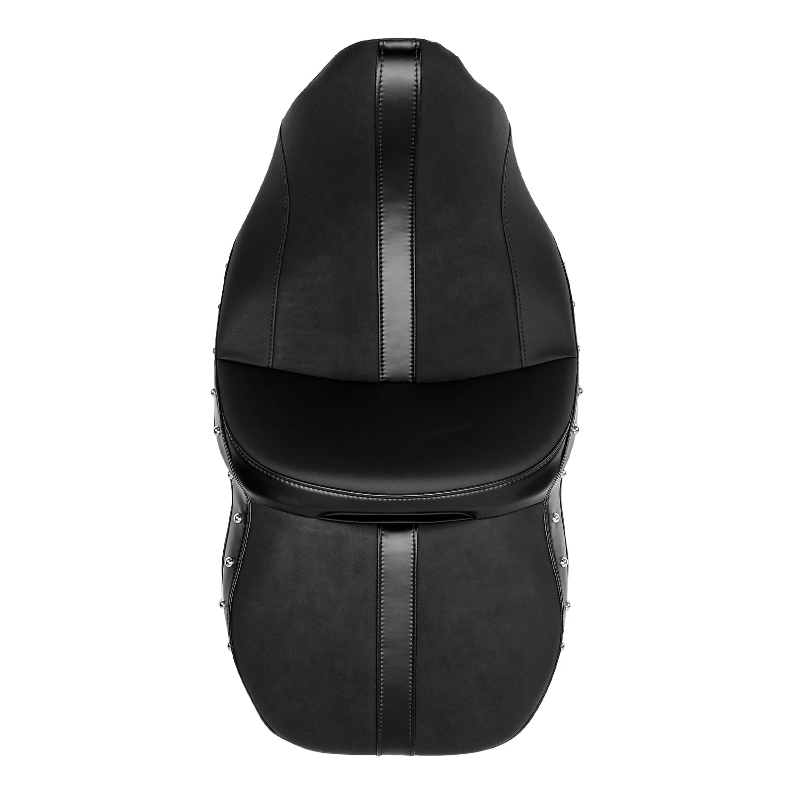 Black Driver Passenger Seat for Harley Road King Electra Glide (2009–2023)