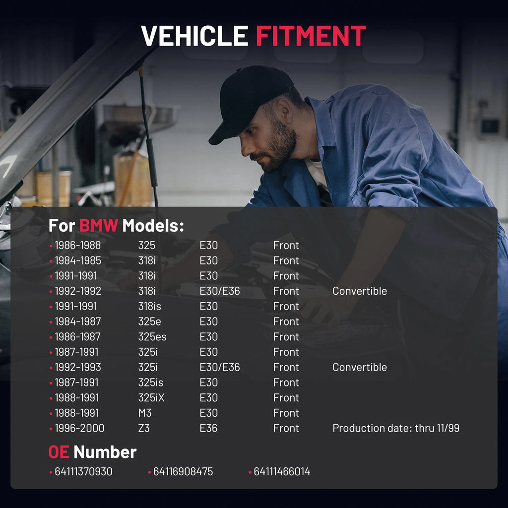 HVAC Heater Blower Motor for BMW E30 318i 325e 325es (1984–1992)