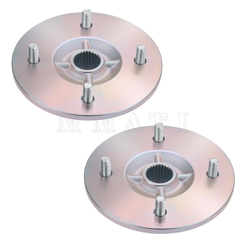 Set of 2 Rear Wheel Hubs for Yamaha Grizzly 350 450 Big Bear 400 (2007–2014)