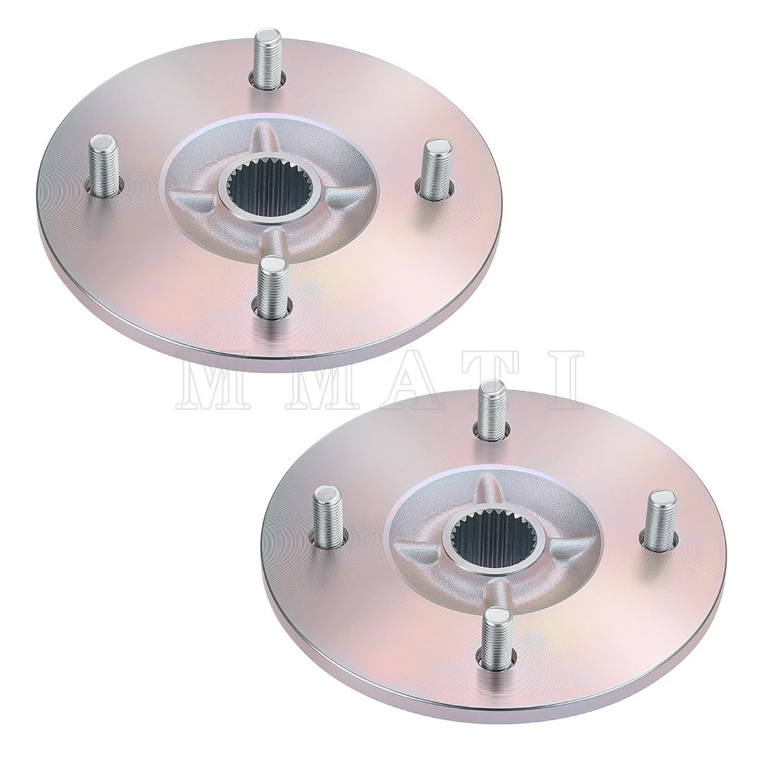 Set of 2 Rear Wheel Hubs for Yamaha Grizzly 350 450 Big Bear 400 (2007–2014)