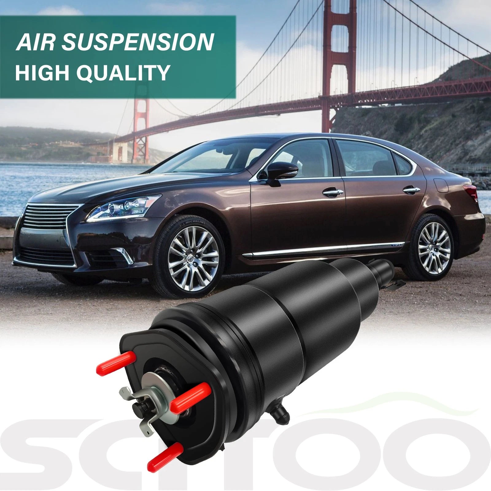 Front Left Air Suspension Strut for Lexus LS600 LS460 (2008–2016) 48020-50200