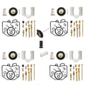 4X Carburetor Repair Kit for Honda CB400T Hawk 400 (1980–1981)