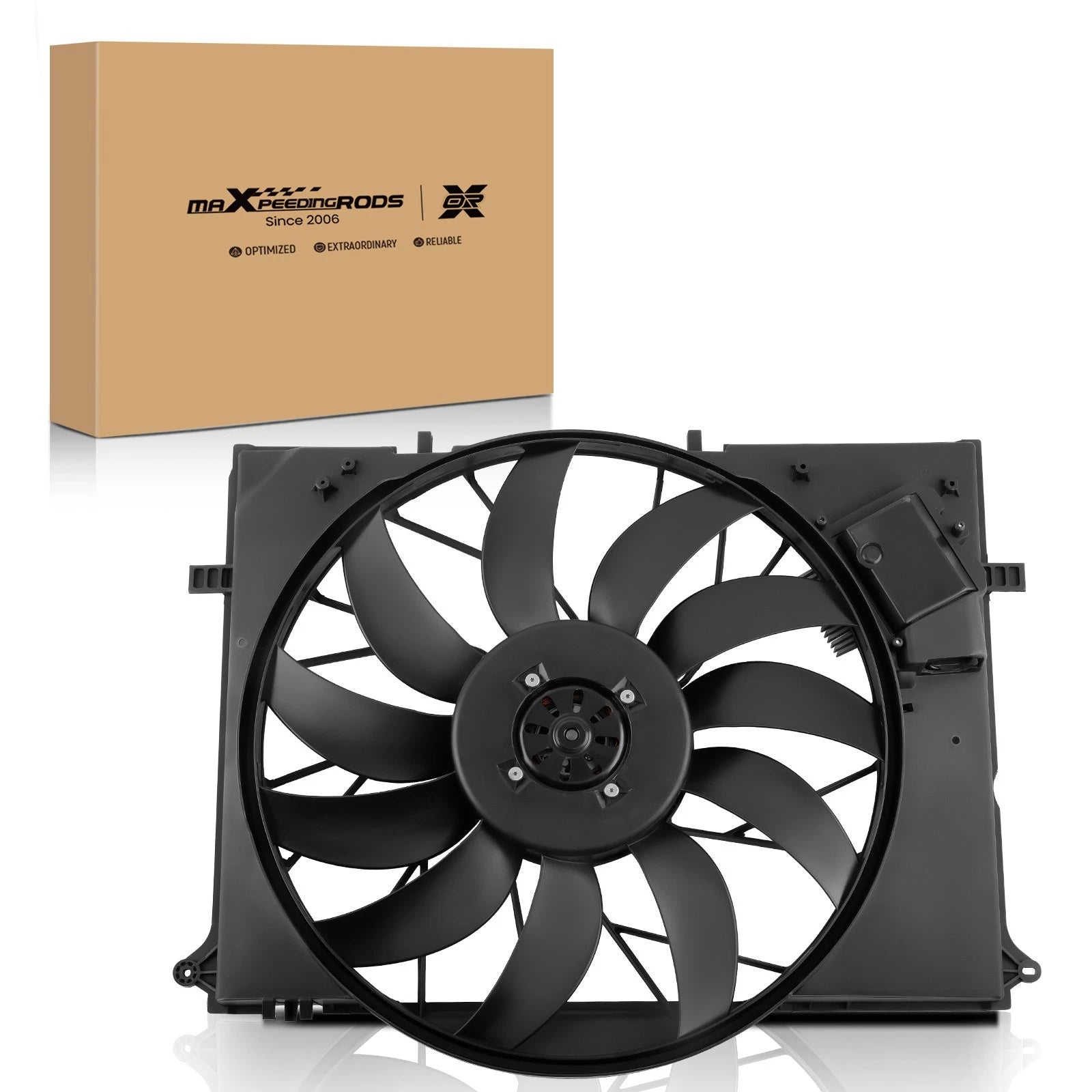Engine Cooling Fan Assembly for Mercedes-Benz (W220) 2001–2005