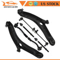 Set of 8 Front Lower Control Arms & Ball Joints for Kia Soul (2010–2013)