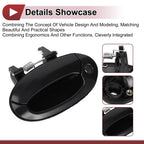 Car Exterior Door Handle for Hyundai Elantra (2017–2020) No. 8265029000 Black ABS