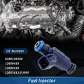 1Pc Fuel Injector No. 0280156300/12609418 for Chevrolet Equinox (2008–2009)