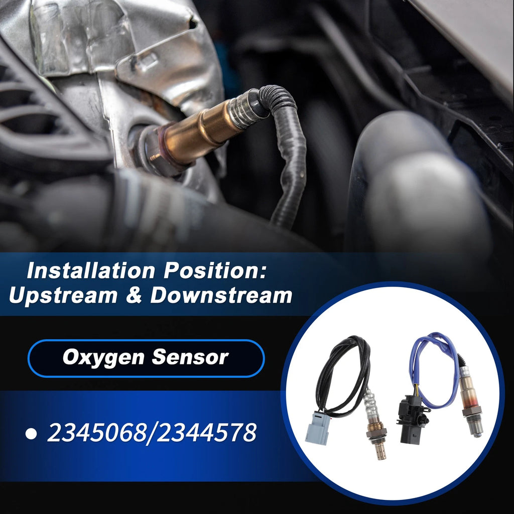 Upstream & Downstream O2 Sensors for Ford Fusion 2.0L (2013–2020) 2345068/2344578 2pcs