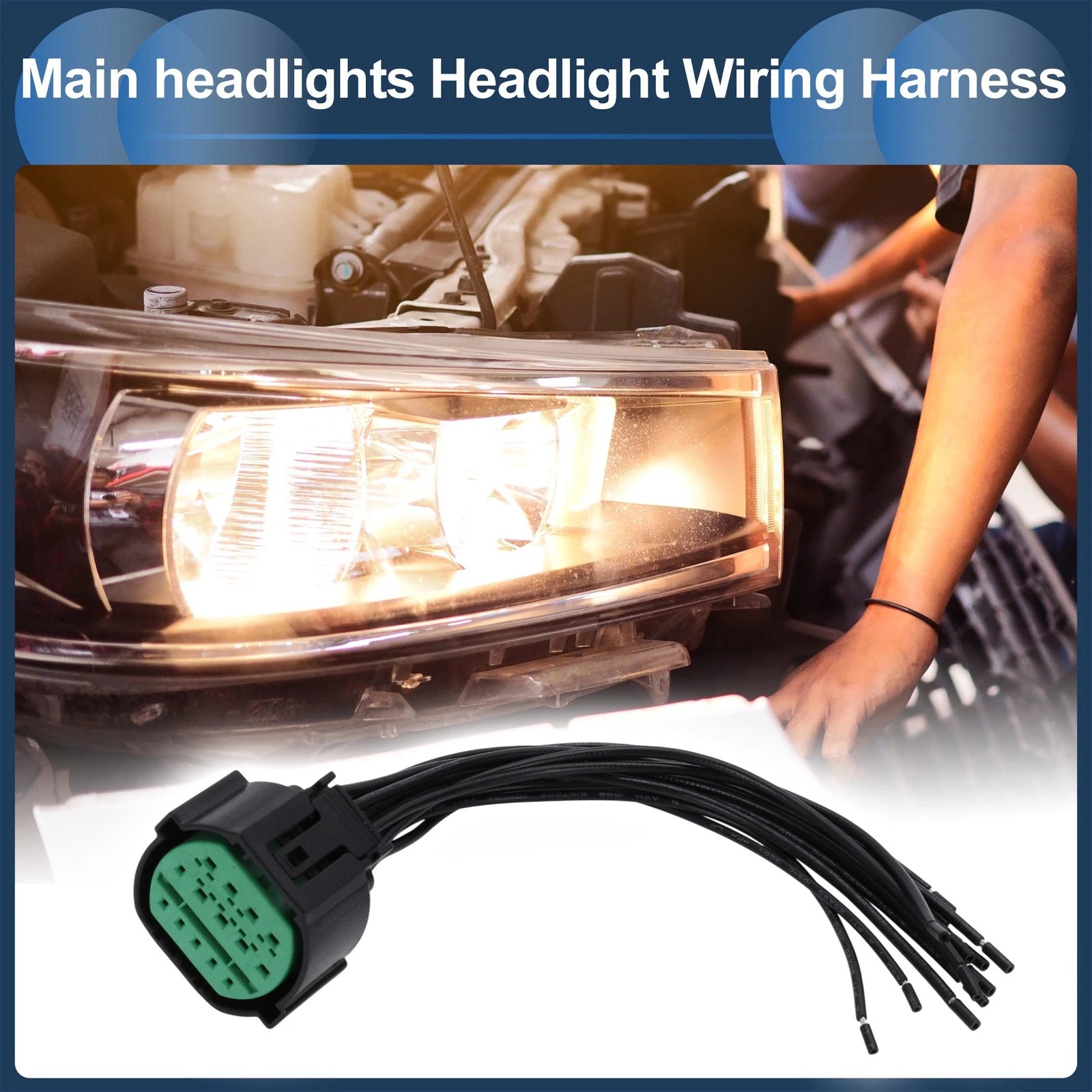 Headlight Wiring Harness Assembly for Kia Optima (2018–2020) 11410653