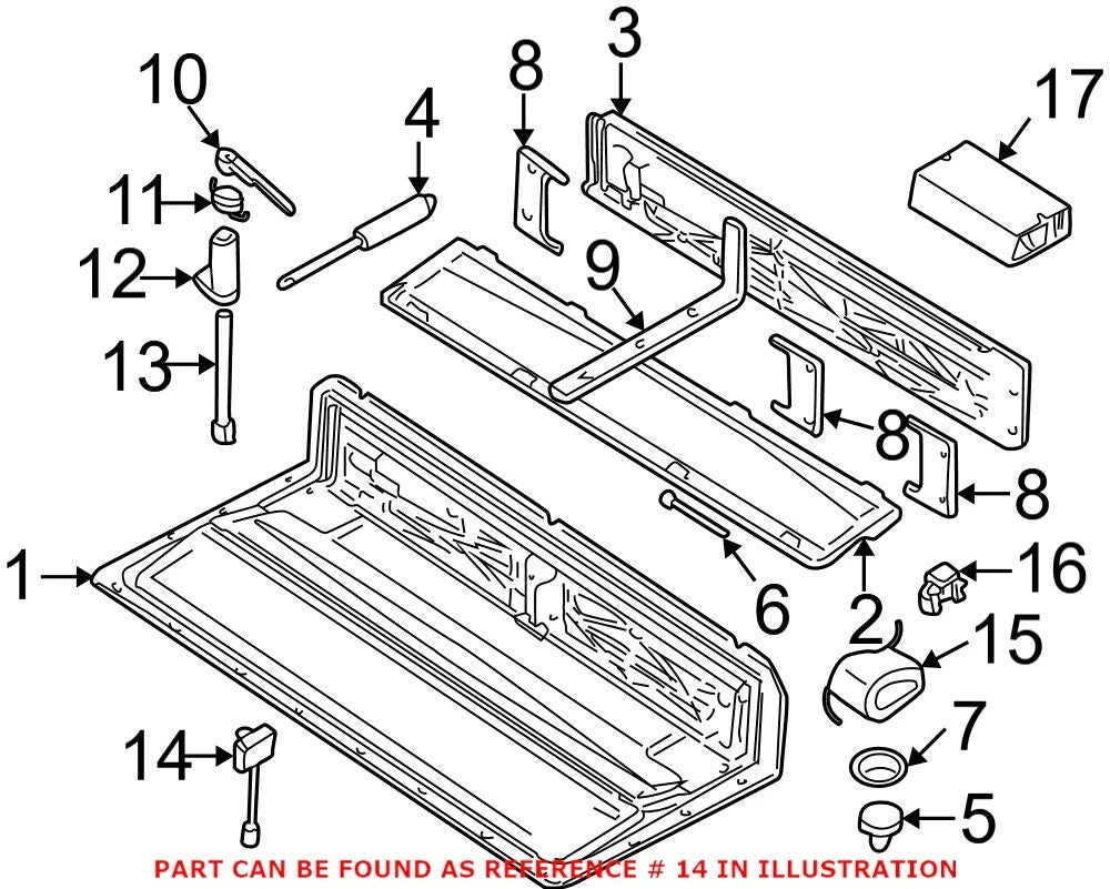 Genuine Micro Switch for BMW Z4 (2003–2008) 54318236846