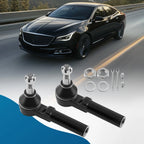 2x Front Outer Tie Rod Ends for Buick LaCrosse (2005–2009)