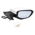 Right Side Mirror for Honda Civic (2016–2020) Power Glass White