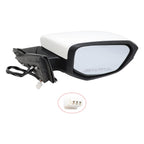 Right Side Mirror for Honda Civic (2016–2020) Power Glass White