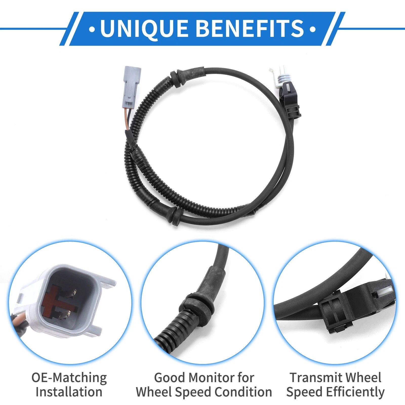 ABS Wheel Speed Sensor No. 15248662 for Chevrolet Corvette C6 (2005–2013)