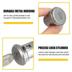 2Pcs Door Lock Cylinder Set for Chevy GMC Truck SUV Oldsmobile (EPY)