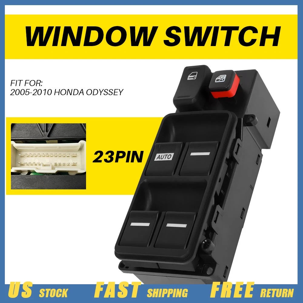 Master Power Window Door Switch for Honda Odyssey (2005–2010) 35750SHJA25