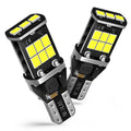 2X T15 921 912 Reverse Backup Light Bulbs W16W 6500K White 15-LED