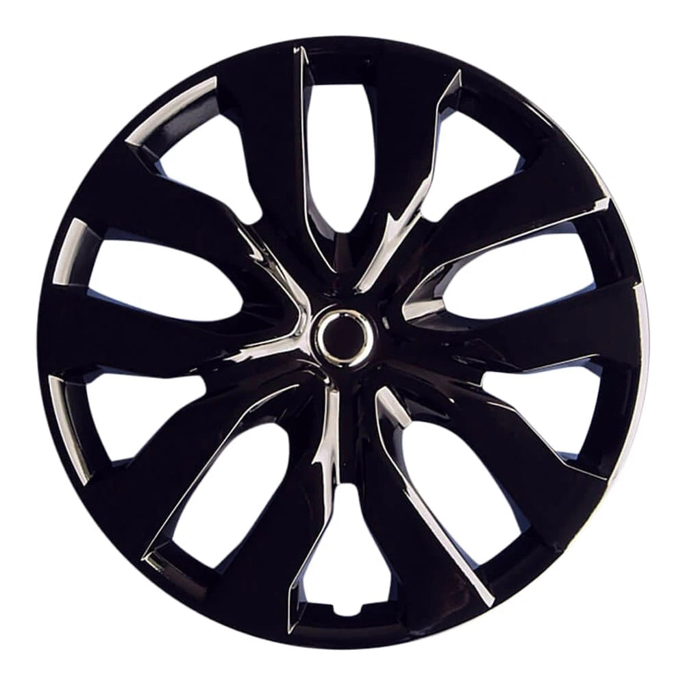 Wheel Covers Gloss Black 10 Spoke Set for Nissan Rogue (2014–2020)