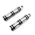 Chrome CNC Foot Pegs for Harley Motorcycle Touring (Male Peg Mount)